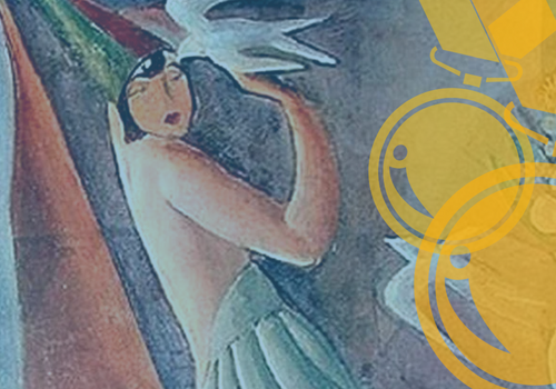 Di Cavalcanti - Piarrete - 1922. Edição de imagem: CCOM Funarte