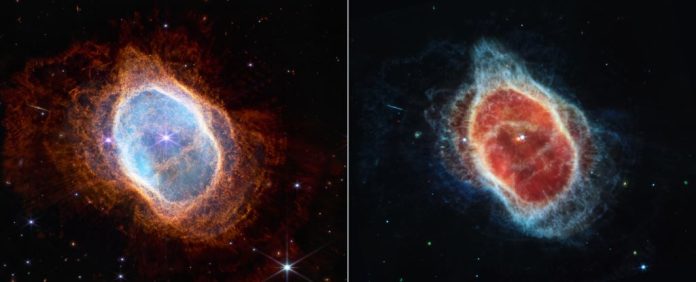 Astrônomos estão ‘surpresos’ com a origem da forma icônica da Nebulosa do Anel Sul