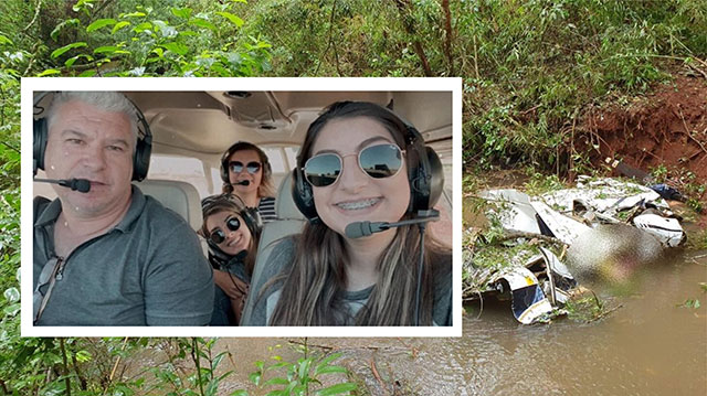 Dois anos depois, Aeronáutica ainda investiga queda de avião ocorrida em Mato Rico