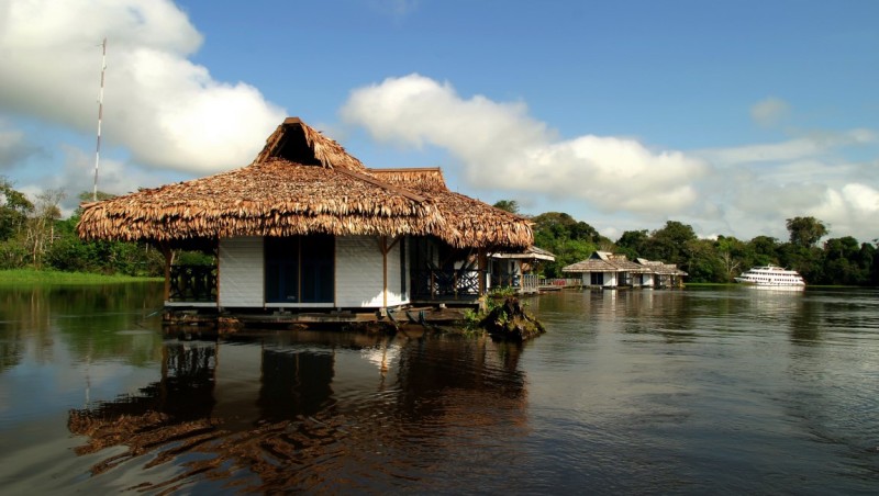 Pousada Uacari é outro exemplo de Turismo de Base Comunitária no país. Crédito: Mário Oliveira/MTur