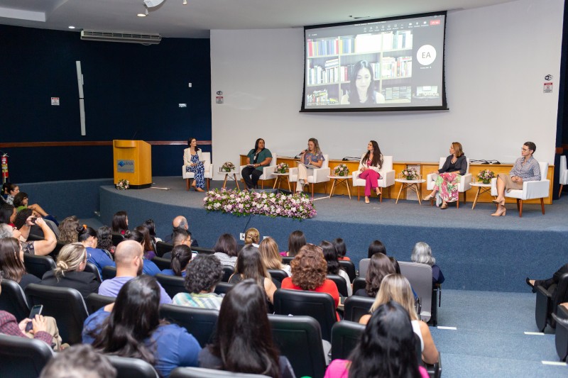 Público da ANA lota auditório para roda de conversa Entre Elas - Foto: Jonilton Lima / Banco de Imagens ANA