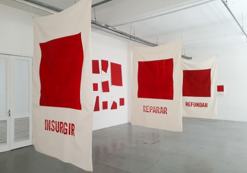 Foto de parte da exposição 