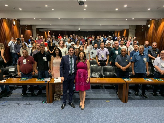 A parlamentar participou nesta quarta-feira (30) do 13.º Congresso de União e Fortalecimento da Vereança organizado da União de Câmaras, Vereadores e Gestores Públicos do Paraná (Uvepar). / Créditos: Divulgação
