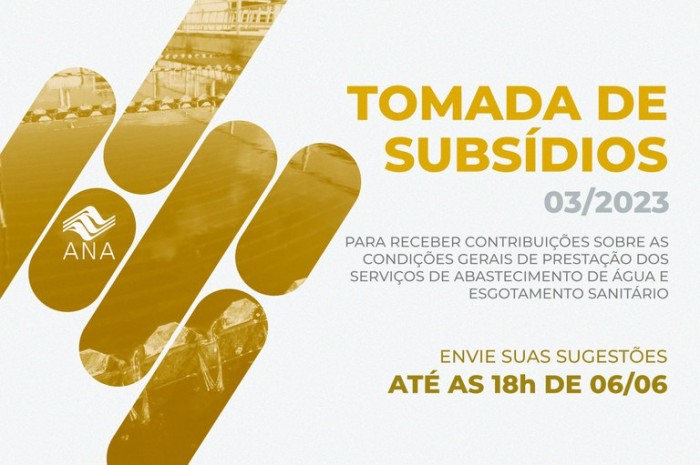 Informações sobre a Tomada de Subsídios nº 03/2023