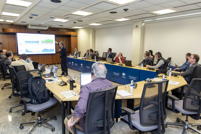 Representantes da ANA e delegação do USACE em Brasília.