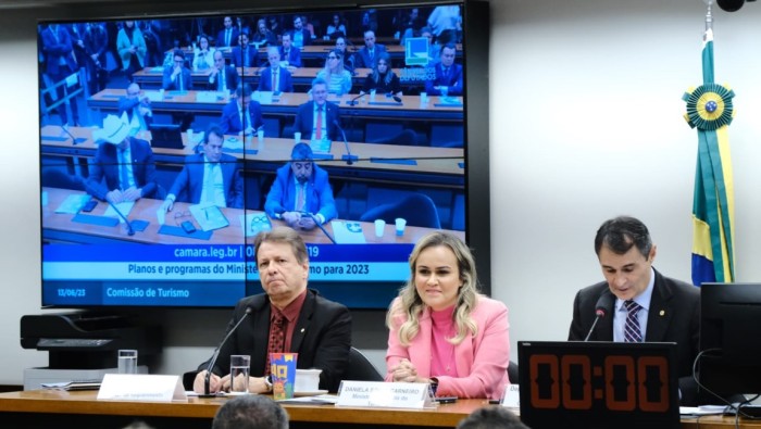 Ministra destacou as ações desenvolvidas durante estes quase seis meses à frente da Pasta. Crédito: Roberto Castro/MTur