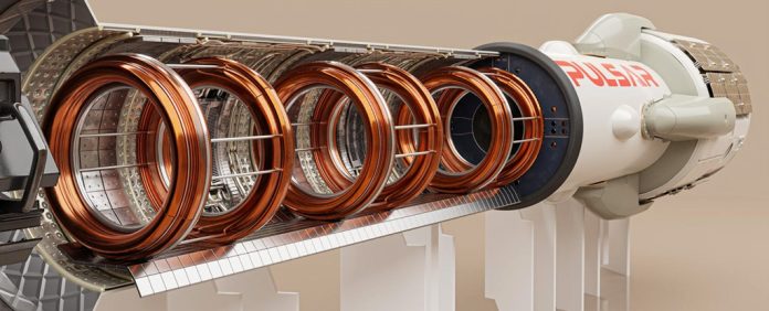 O design da nova câmara de propulsão. (Pulsar Fusion)