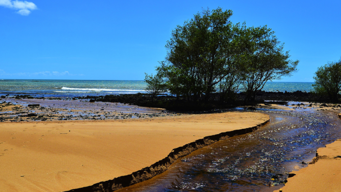 Balneário Manguinhos da Serra, no litoral norte do Espírito Santo. Crédito: Fernando Madeira/MTur