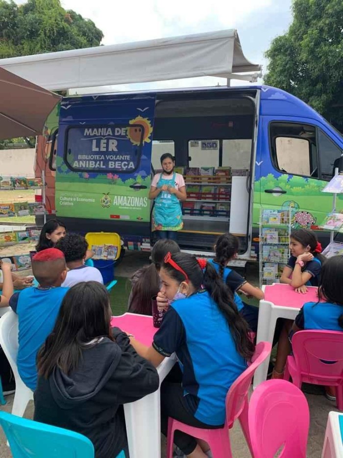 O evento contará com uma biblioteca volante e presença de convidados – FOTOS: Divulgação/ Secretaria de Cultura e Economia Criativa