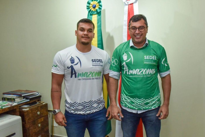 Com a conquista, o amazonense garante a classificação para o Mundial, em Budapeste – FOTO: Janailton Falcão/Segov