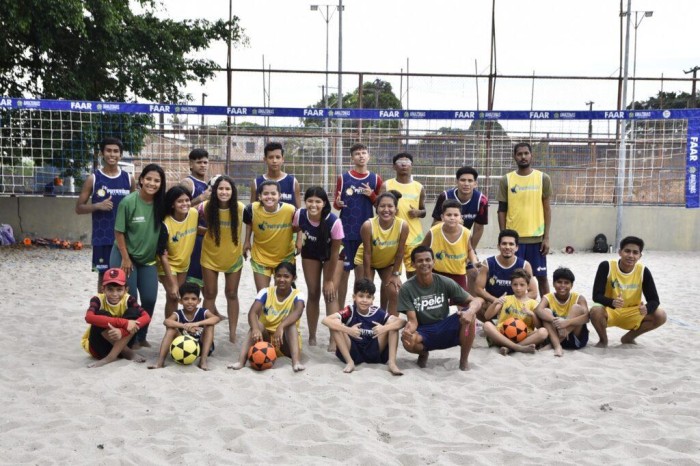 O esporte se multiplicou na capital através da iniciativa do Pelci – FOTO: Mauro Neto/Sedel