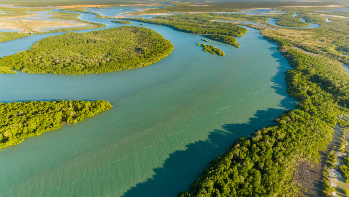 Rio Camurupim em Luís Correia (PI). Crédito: Chico Rasta/MTur