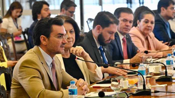 Em sua participação, Sabino destacou que a atividade tem capacidade de fortalecer os laços culturais e comerciais entre as nações. Crédito: Luis Fortes/ Min. Educação