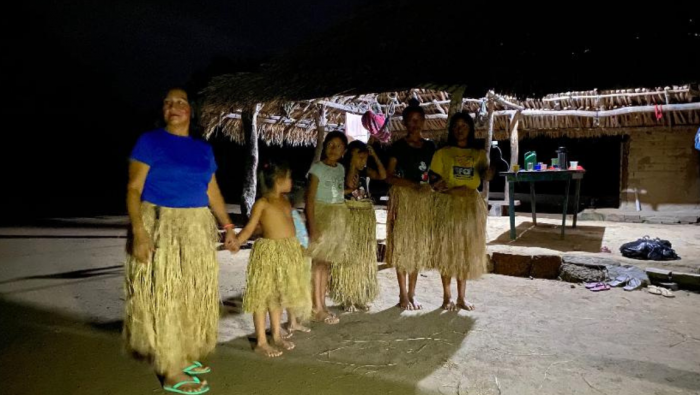 Comunidade Indígena Raposa I, na Normandia (RR). Crédito: Arquivo pessoal