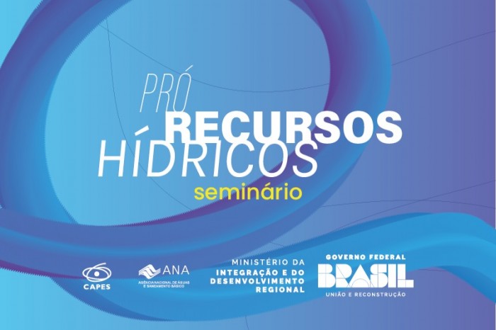 Logotipo do Seminário Final do Programa Pró-Recursos Hídricos