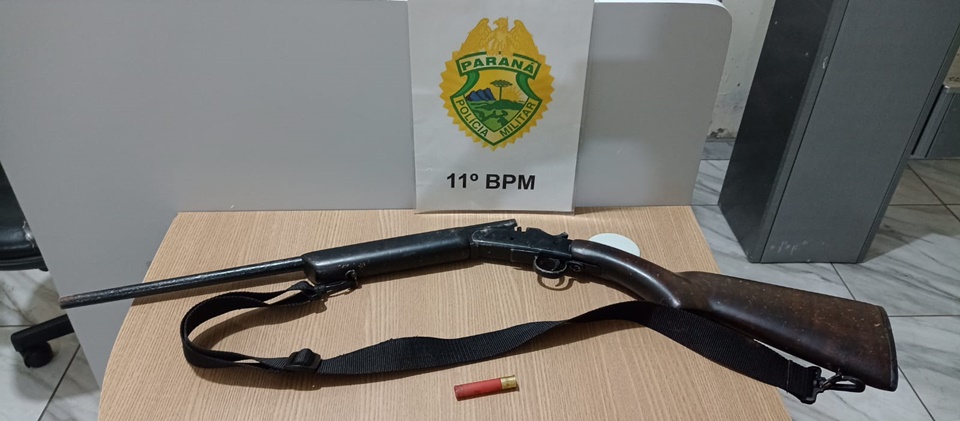 Homem é baleado com tiro de espingarda em fazenda de Mamborê; autor do disparo fugiu