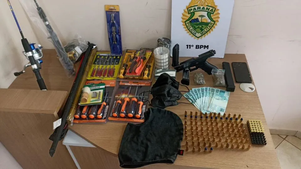 Suspeito de comandar quadrilha “Piratas do Asfalto” em roubos na região é preso em Campo Mourão