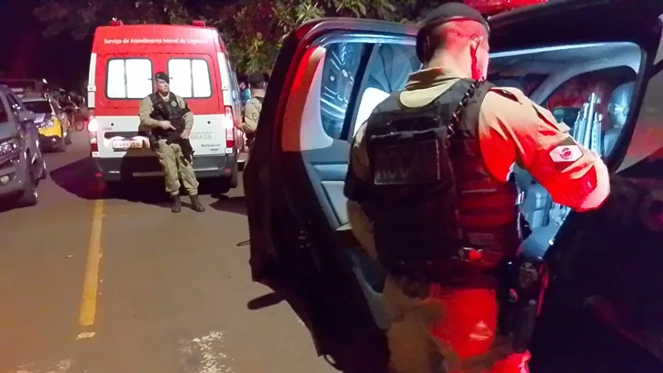 Suspeito acaba ferido ao trocar tiros com a Rotam em Campo Mourão
