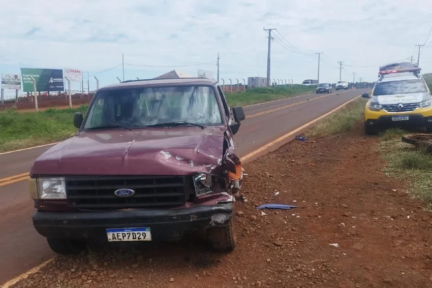 Morador de Nova Cantu perde a vida após gravíssimo acidente, em Campina da Lagoa