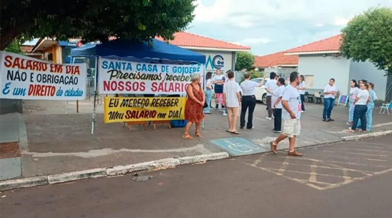 Em Goioerê: liminar determina que grevistas da Santa Casa mantenham 90% dos serviços