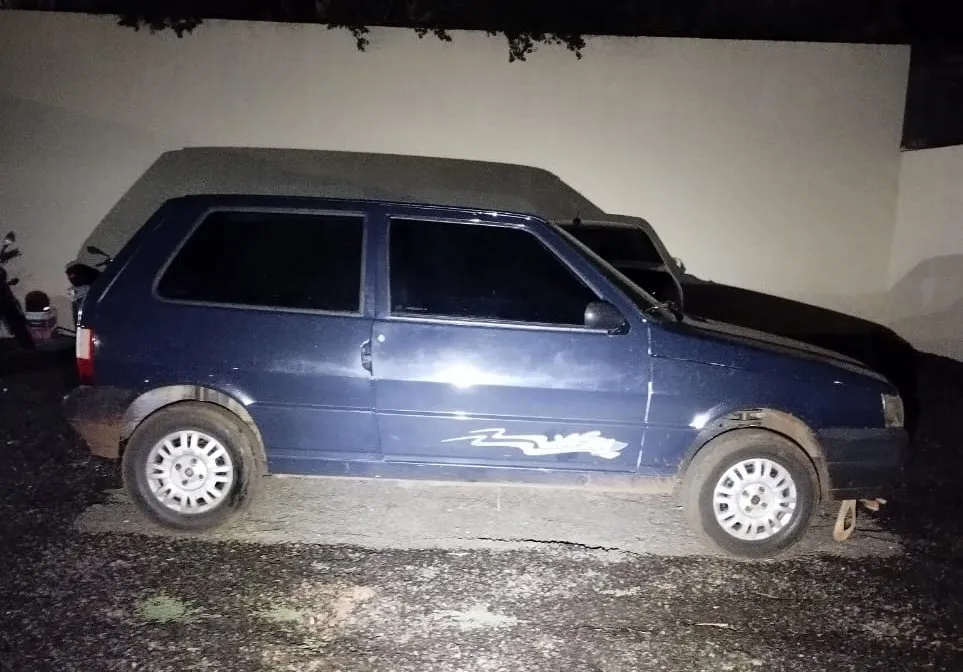 Em Roncador; Veiculo furtado em Nova Cantu é recuperado pela polícia