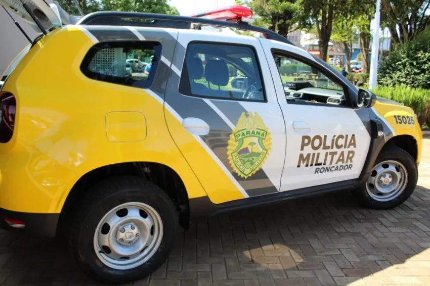 Em Roncador; Condutor de motocicleta invade pista e causa acidente