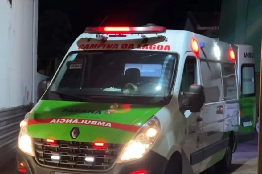 Em Campina da Lagoa; Acidente deixa pai e filho feridos