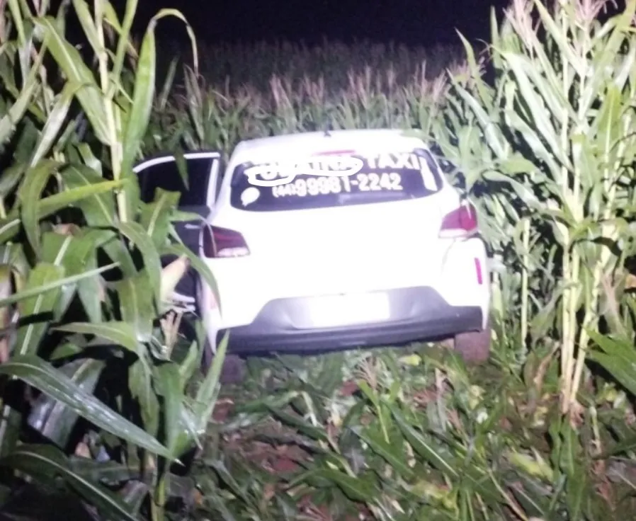Em Ubiratã; Taxista foi rendido durante corrida e teve o carro roubado